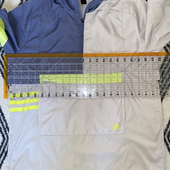 Adidas ID Shell Anorak Ivory Women Size Large - Picture 4 of 9